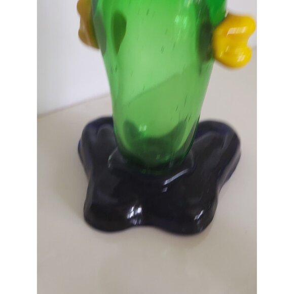 Murano Italy Multi Color Glass Circus Clowns Set of 2 - Picture 14 of 15